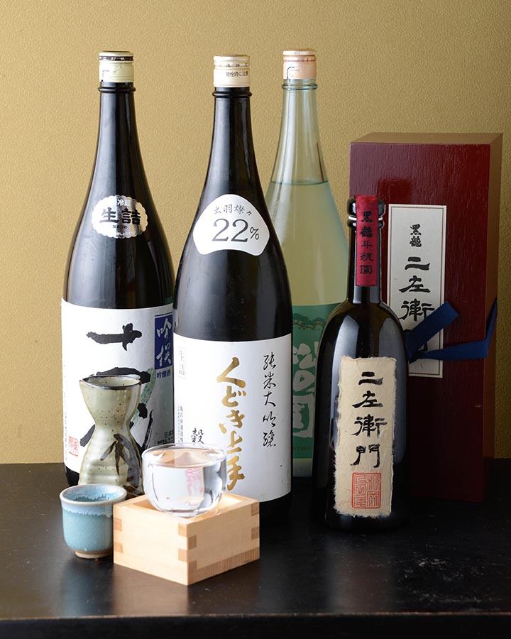 特別な日の日本酒(箱入りの銘酒など)